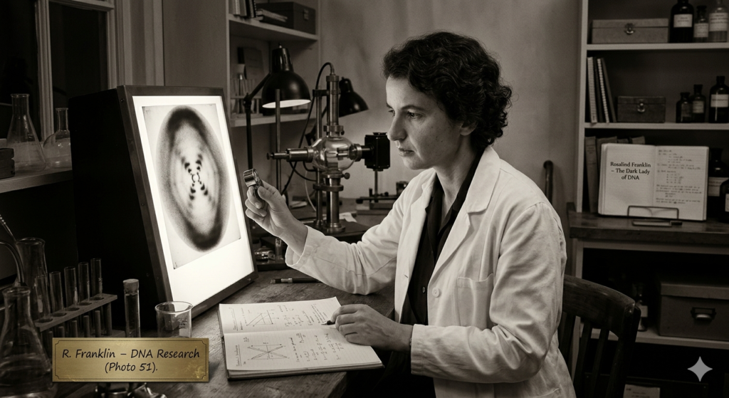 Rosalind Franklin, "LA DAMA OSCURA DEL ADN"