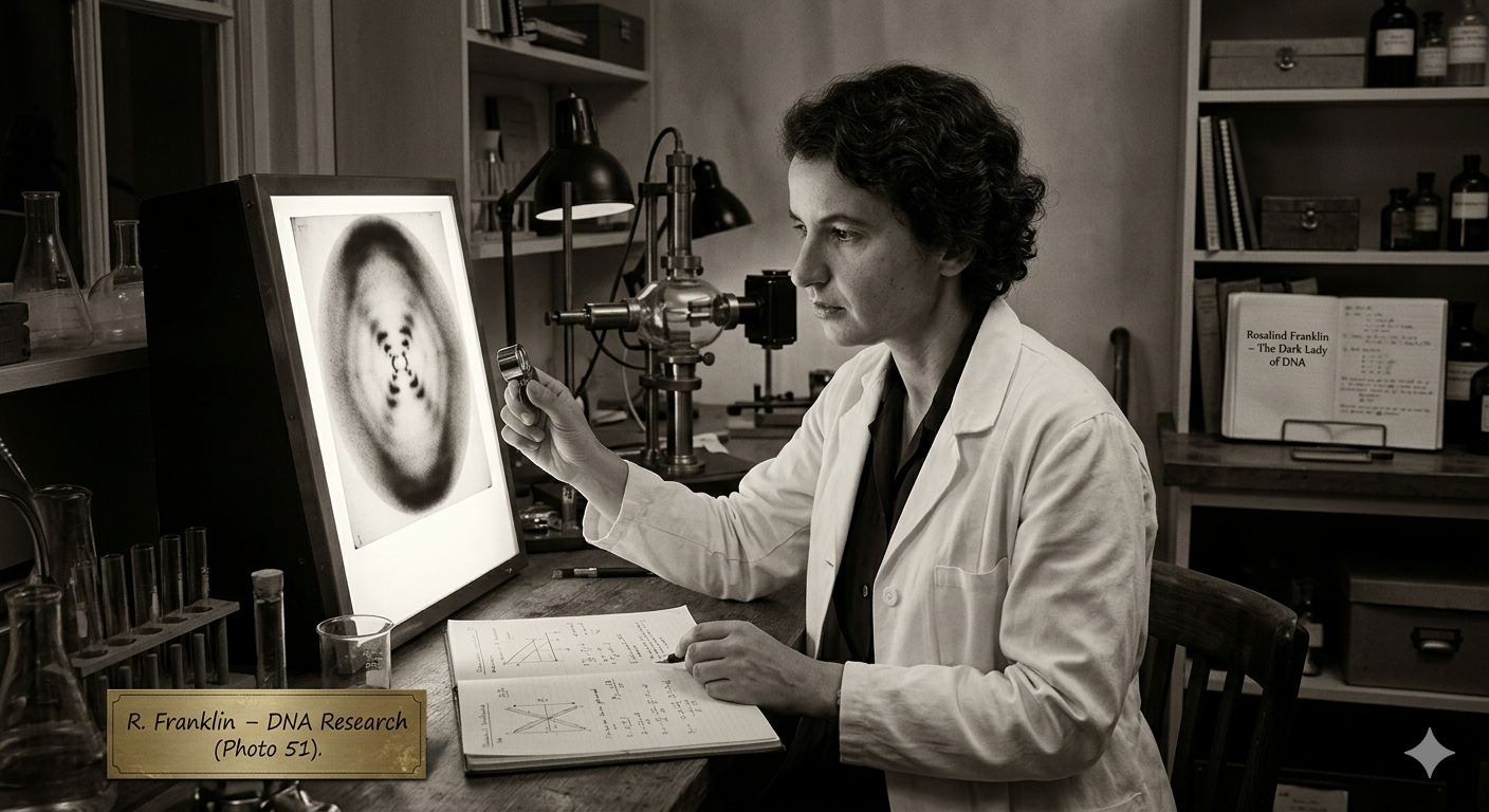 Rosalind Franklin: La dama oscura del ADN – 3ª parte
