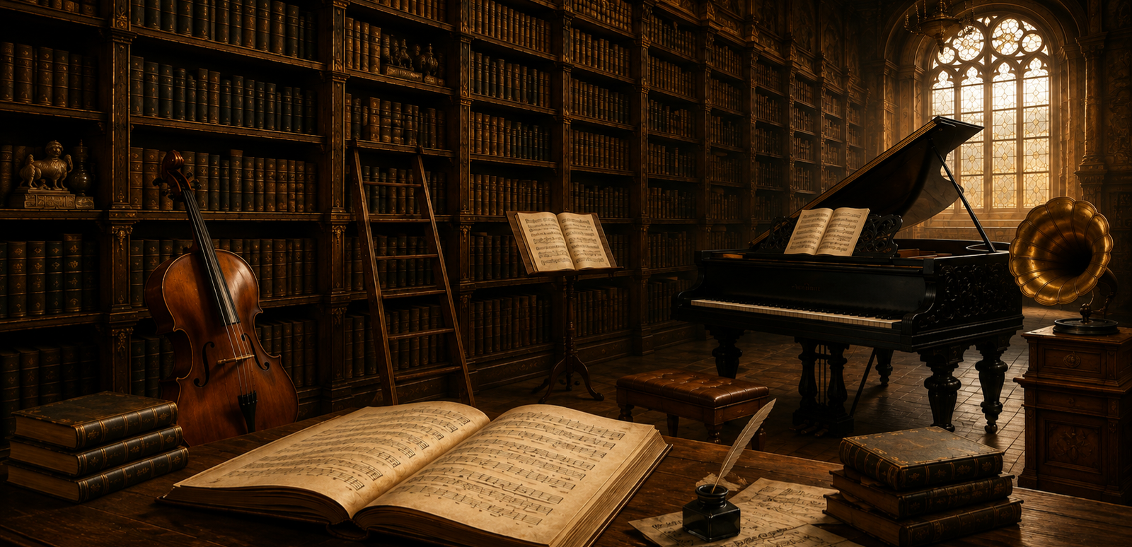 Imagen destacada: Sala de Música